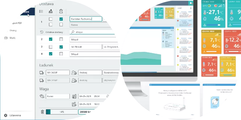 projektowanie graficzne interfejsow dla sterownikow dedykowanych i paneli operatorskich